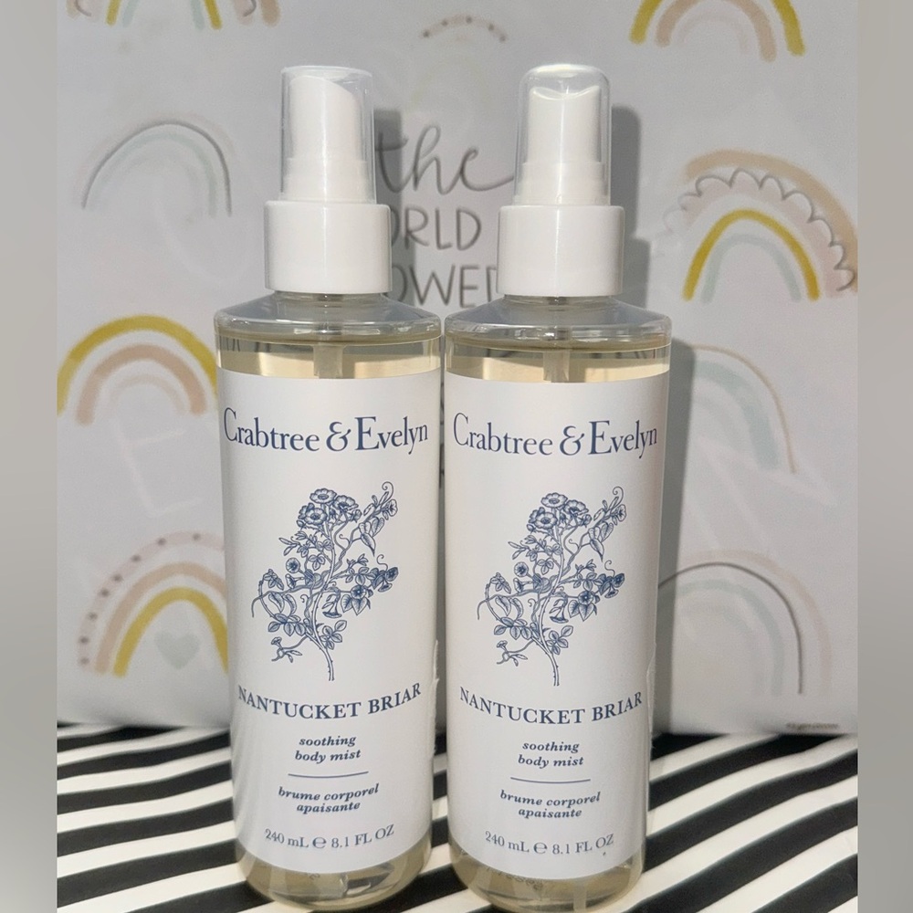 2 X NEW NWT Crabtree & Evelyn Nantucket Briar
